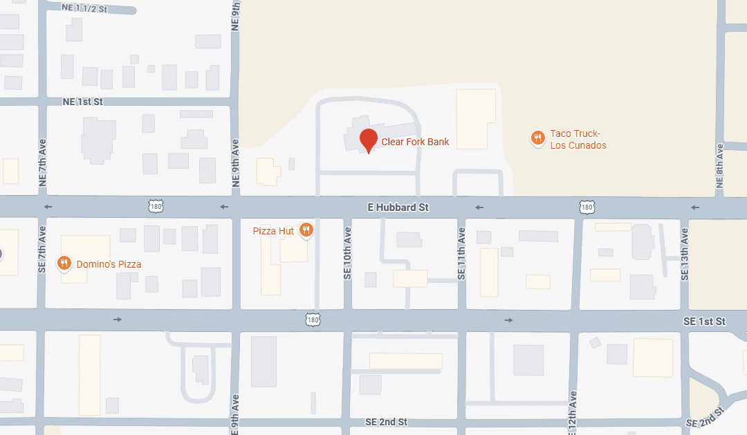 Mineral Wells-map
